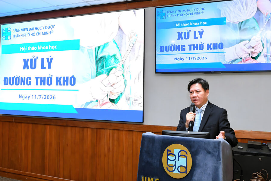Hội thảo khoa học “Xử lý đường thở khó” do Bệnh viện Đại học Y Dược Thành phố Hồ Chí Minh tổ chức ngày 11/7/2026