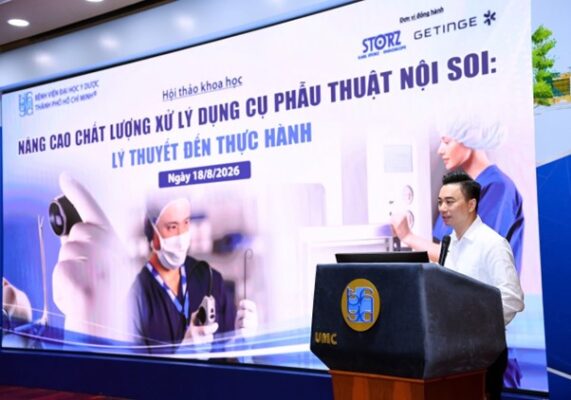 NAM TRUNG ĐỒNG HÀNH CÙNG KARL STORZ NÂNG CAO CHẤT LƯỢNG XỬ LÝ DỤNG CỤ PHẪU THUẬT NỘI SOI