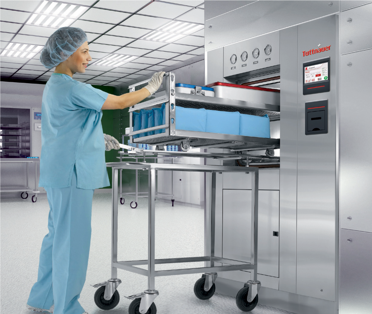 Dòng nồi hấp tiệt khuẩn nằm ngang của Tuttnauer Dòng nồi hấp tiệt khuẩn nằm ngang của Tuttnauer